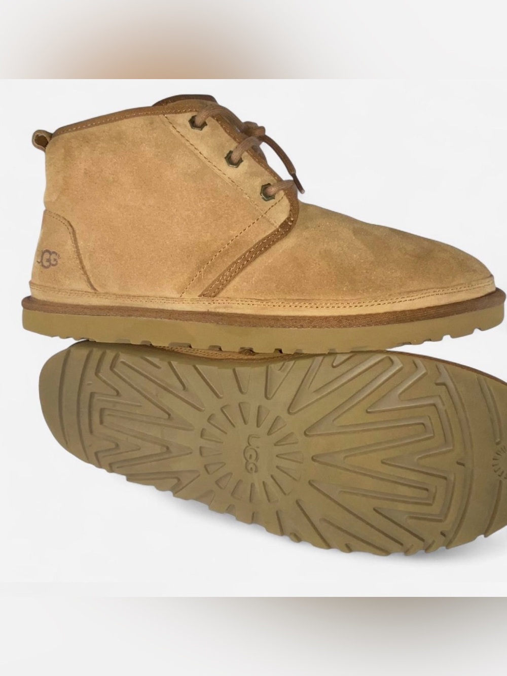 UGG Men's Tan Suede Chukka Boots